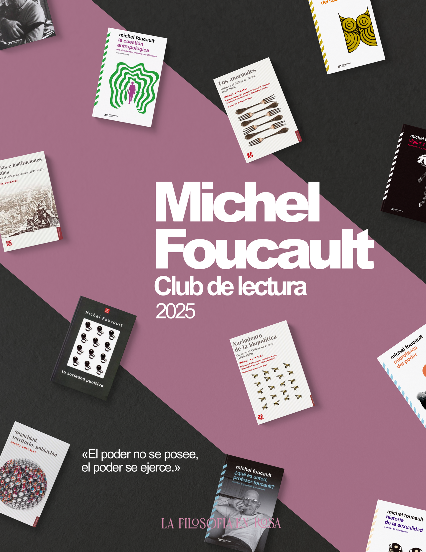 Club de lectura 2025: La obra de Michel Foucault