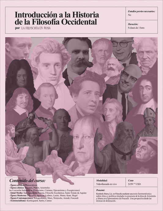 Curso particular: Historia de la Filosofía Occidental
